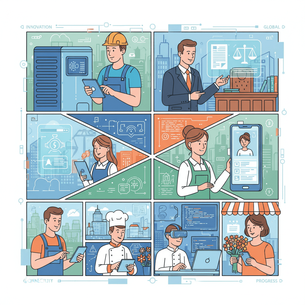 Industries using BizAI