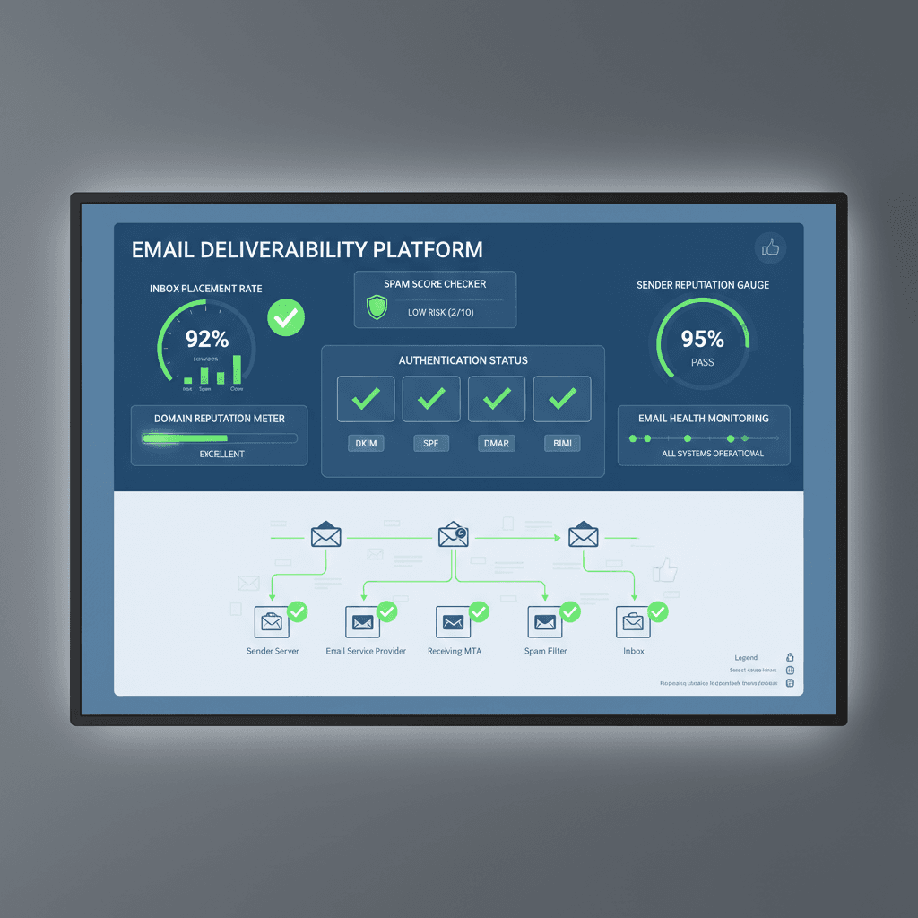 Email Deliverability Dashboard