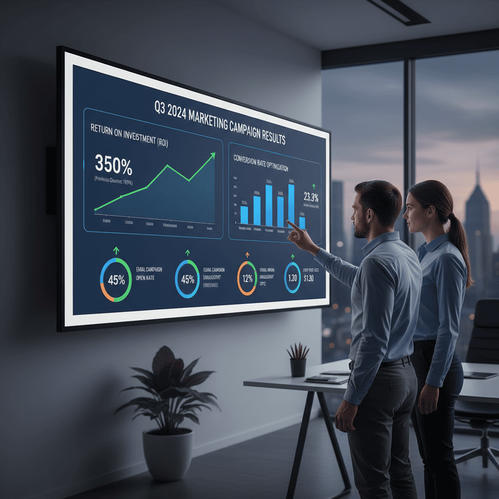 Social Media Campaign Results Dashboard