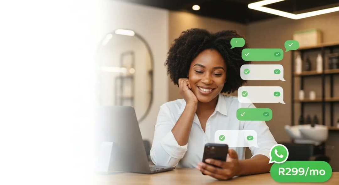 BizAI WhatsApp Chatbot for South African businesses - AI-powered inbox managing customer conversations, auto-replies, and lead capture on WhatsApp Business API