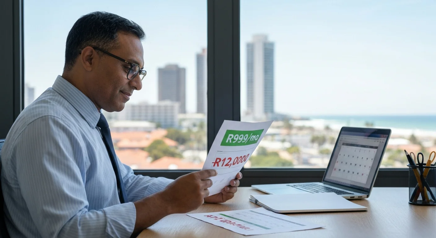 Cost comparison virtual receptionist South Africa