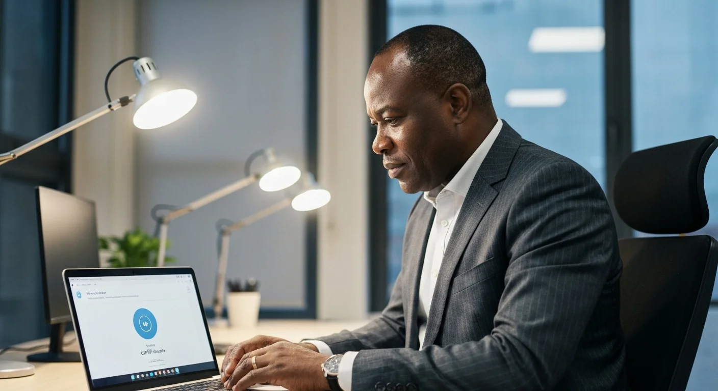 SA business owner using CRM during load shedding