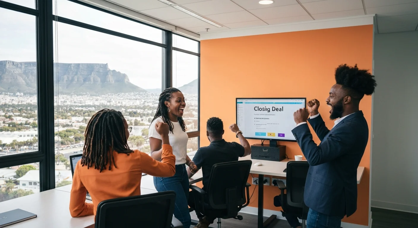 South African SME team on BizAI Smart CRM